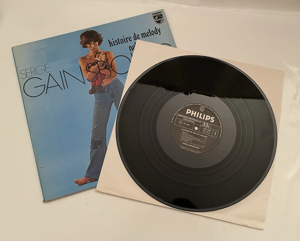 Gainsbourg, Histoire de Melody Nelson, Original Vinyl Philips 1971, Réf 6397, NM - Photo 4/4