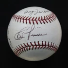 MAY 7 2003 TAMPA BAY RAYS 1st PITCH CEREMONIAL BASEBALL RON NECCIAI SIGNED