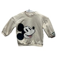 H  M DISNEY MICKEY MOUSE SWEATSHIRT SIZE 18 Months