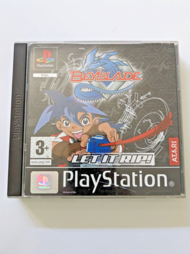 Beyblade Let it Rip Playstation PS1 Game PAL - Picture 1 of 3