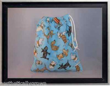 Gymnastics Leotard Grip Bags / Adorable Dogs Gymnasts Birthday Goody Bag