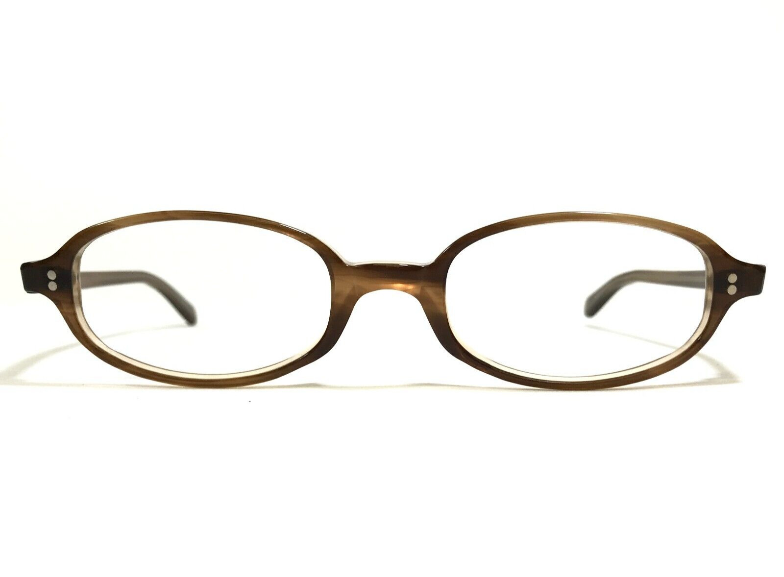 Оправа для очков Paul Smith PS-253 SMO Прозрачно-коричневая, круглая, с полной оправой 47-20-140