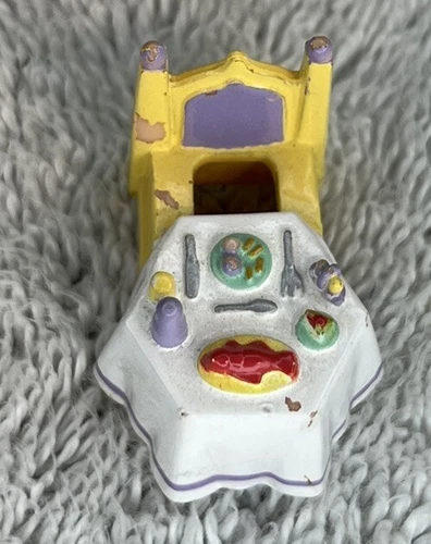Vintage Bluebird Polly Pocket 1991 POLLY'S DINNER TIME Table Only