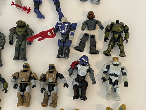 Mega Construx Halo Figures Weapons Vehicle Parts Accessories Huge Lot Of 100+ - Picture 19 of 24