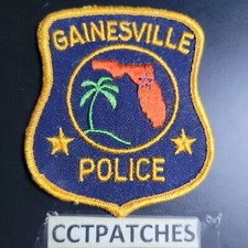 GAINSVILLE, FLORIDA POLICE SHOULDER PATCH FL
