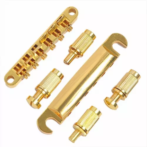 Tune-O-Matic Bridge Tailpiece Stop Bar For Epiphone LP Gibson SG Guitar GOLD a