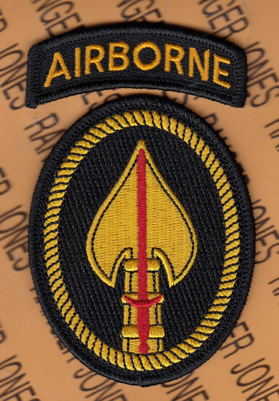 US Special Operations Command Airborne TF Sword USSOCOM ~4.75" uniform ...