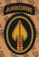 US Special Operations Command Airborne TF Sword USSOCOM ~4.75" uniform patch m/e