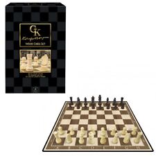 Merchant Ambassador: KASPAROV International Master Chess Set, Strategy  Game, Wooden Folding Chess Board with Magnetic Closure, Gold Finished  Kasparov