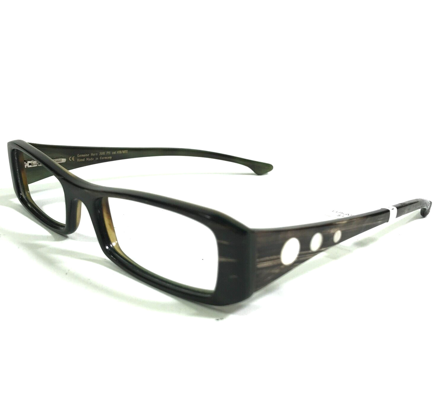 Morgenthal Frederics 2091 P11 col.H18/W111 Коричнево-зеленый из натурального рога 48-17-140