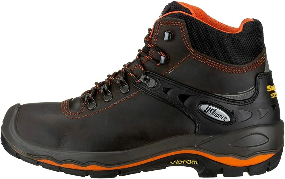 Grisport 72003LD42, Men's Brown VIBRAM CE S3 HRO Accident Shoes