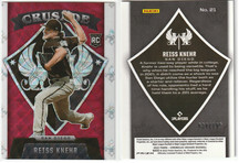 2022 Panini Chronicles Crusade #21 Reiss Knehr Rookie White Wave /199 Padres RC