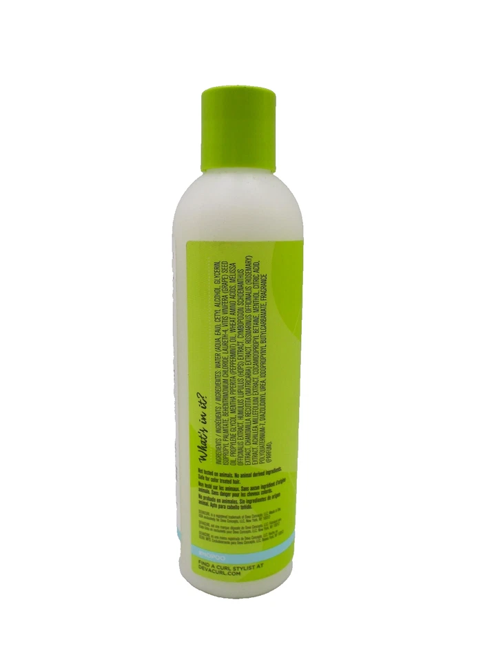 DevaCur No-Poo Original Zero Lather Conditioning Cleanser ~ 8 oz - Image 2 of 3