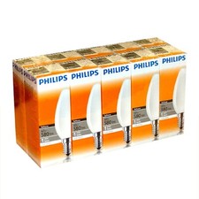 Lampadina incandescenza oliva softone 60W  E14 opale Philips confezione 10 pezzi