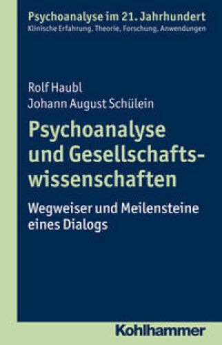 Thumbnail - Psychoanalyse Und Gesellschaftswissenschaften. Wegweiser Und