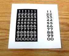1957 Chevy Speedometer Odometer Decals Usa Made 