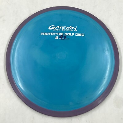 Gateway Discs Prototype #93 Overmold Rim Blue Purple New Marked 164 Grams