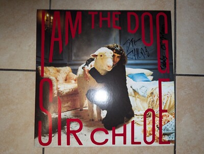 SIR CHLOE SIGNED I AM THE DOG COLOR VINYL LP RECORD ALBUM W/ PROOF