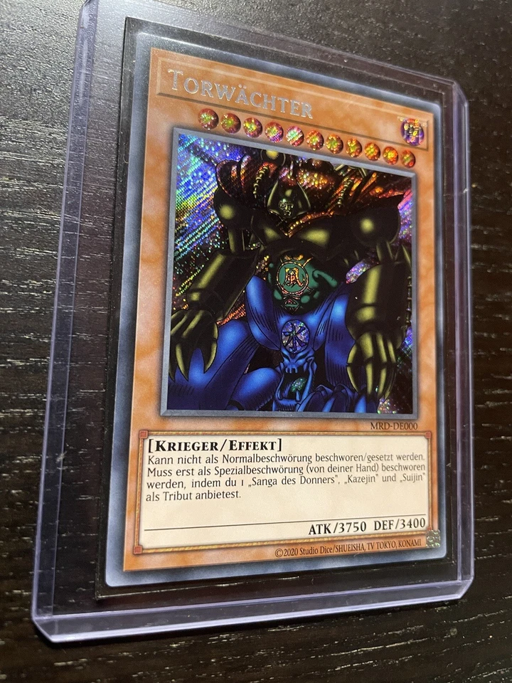 Yu-Gi-Oh! Torwächter MRD-DE000 25th Secret Rare Near Mint  - Bild 2 von 4