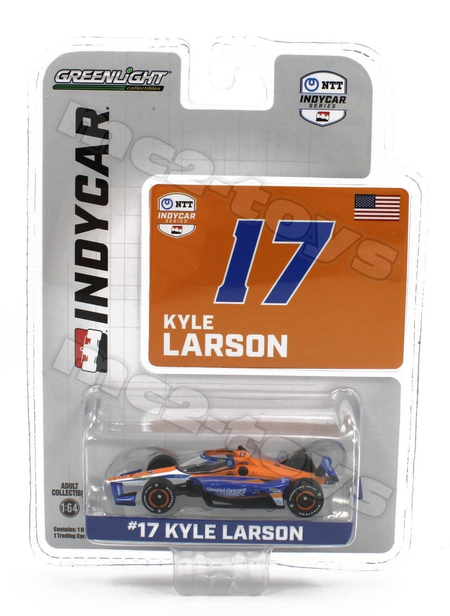IN STOCK! 2024 Greenlight 1:64 *KYLE LARSON* #17 Indy Car 500