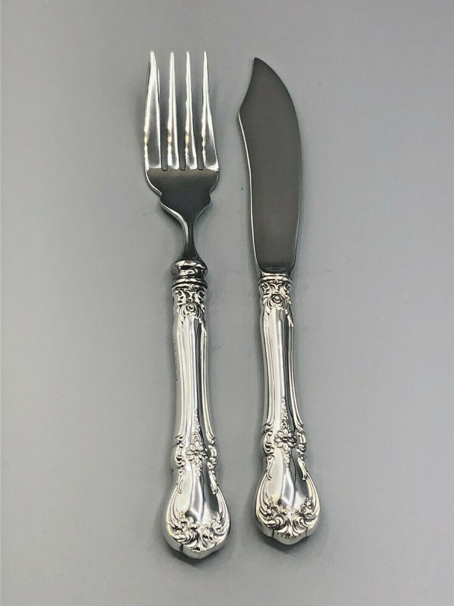 Old Master by Towle Sterling Silver 2 piece Fish Knife and Fork