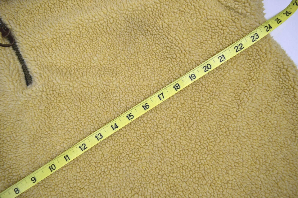 Chaqueta polar de colección Deep Pile 2 tonos polar 1/4 cremallera chaqueta L/XL Cobain Grunge Foto 4 de 4