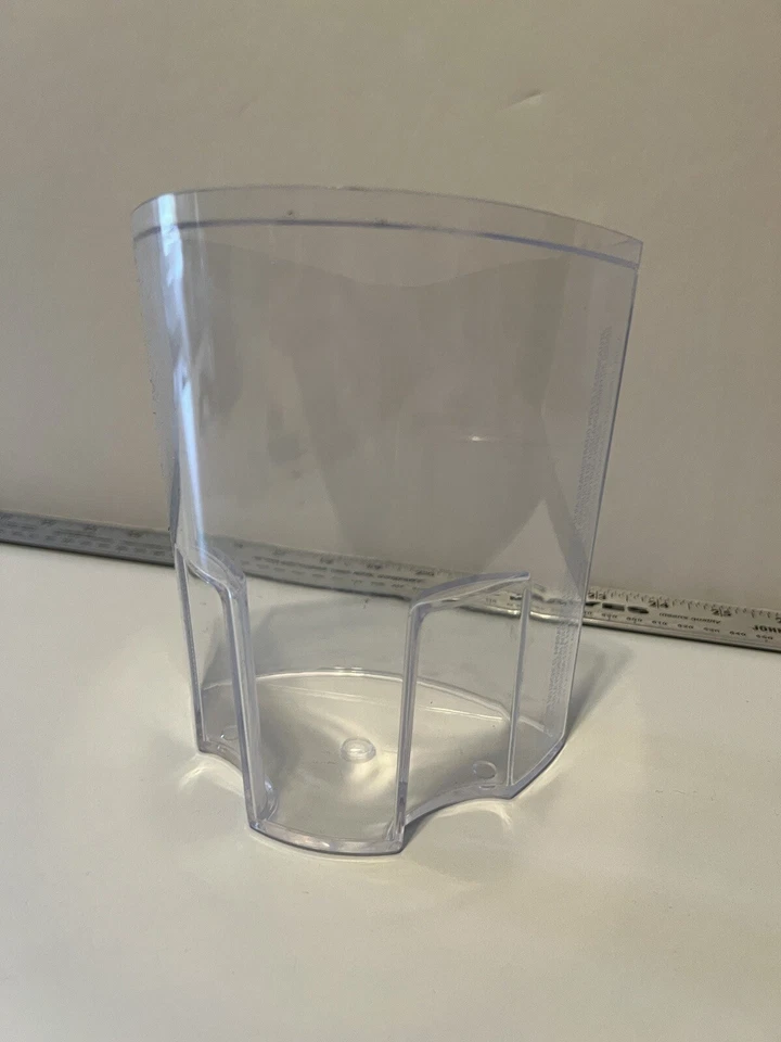 Extractor exprimidor BLACK & DECKER pieza de repuesto taza de jugo de pulpa transparente JE2200B Foto 2 de 4