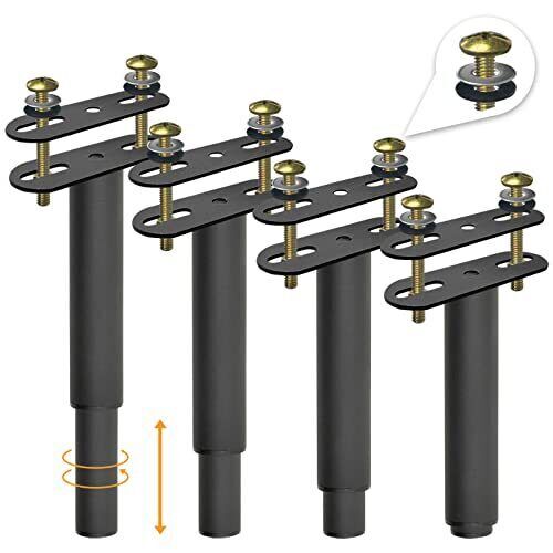Kings Brand Furniture - Adjustable Height Center Support Leg