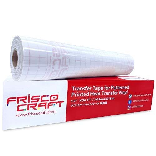 Transfer Tape for Heat Transfer Vinyl - Iron On Transfer Paper - Heat Transfe...
