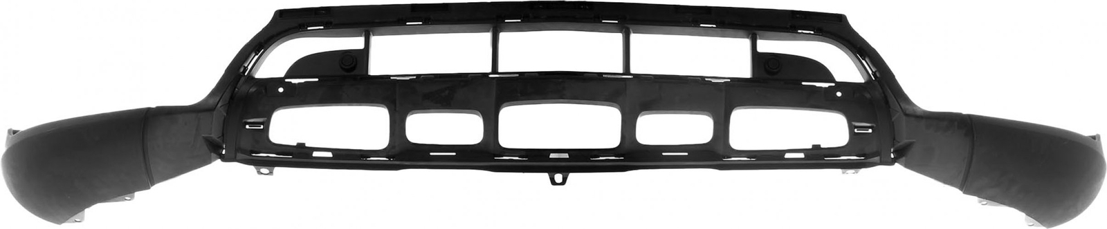 Pare-choc avant pour Mercedes GLC X253 C253 2015-2020 en ABS noir apprêté