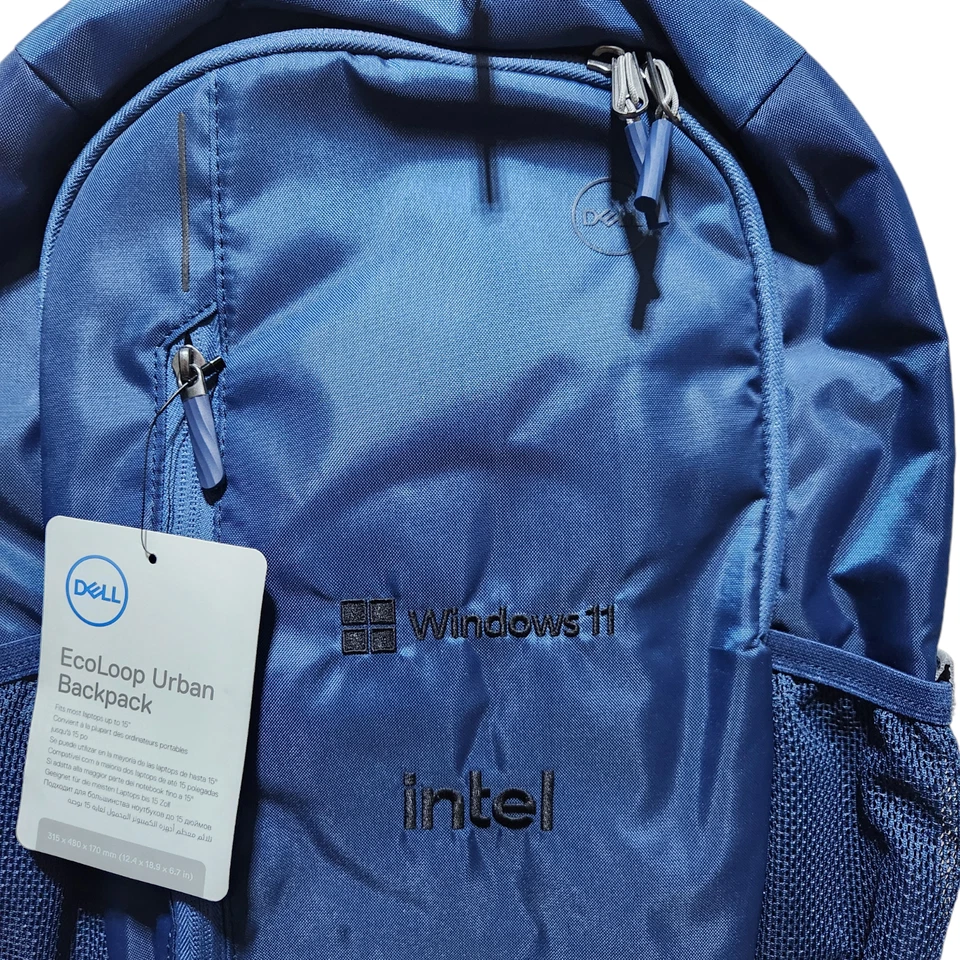 NWT Dell Premier Laptop Backpack Water Resistant Lightweight Pockets Compact - Image 4 of 4
