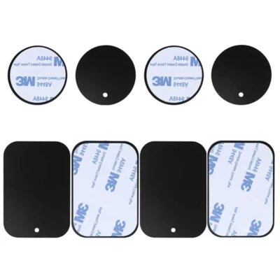 For Magnetic Car Phone Holder Replacement Mobile Metal Plate Sticky Pad