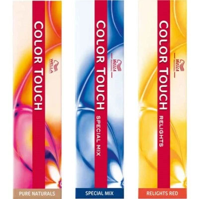 Wella Colour Touch and Colour Touch Plus 60ml Hair Dye Tint FULL RANGE FREE P&P