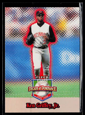 Ken Griffey Jr. 2001 Ultra Decade of Dominance #4DD Cincinnati Reds