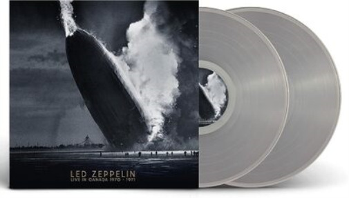 Led Zeppelin Live in Canada 1970-71 (Vinyl) 12" Album (Clear vinyl)