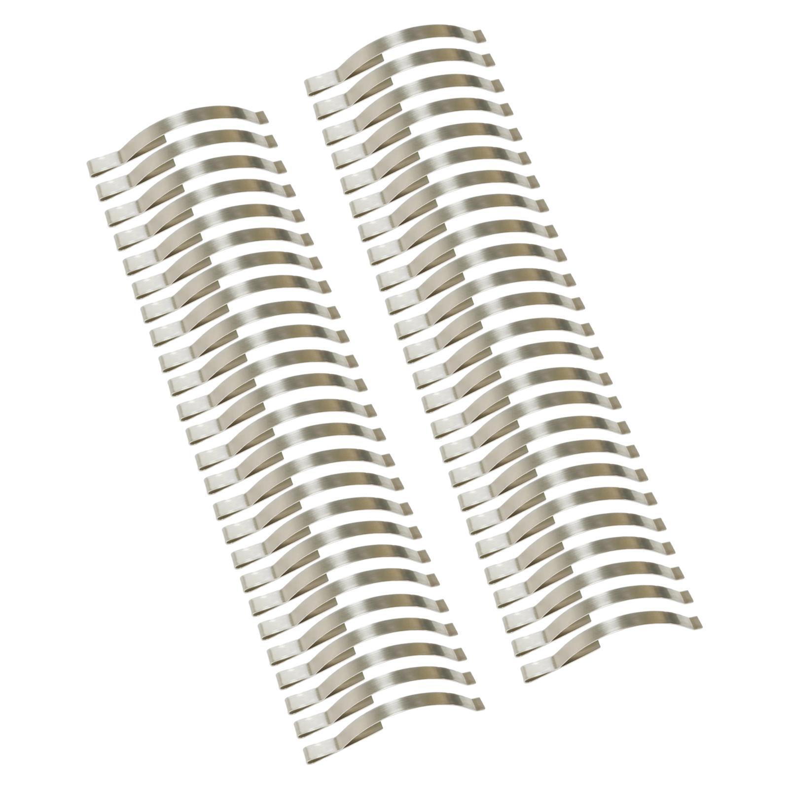 50 Pieces Window Screen Spring Clips Home Improvement Easy to Use