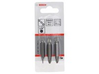 Bosch 3Tlg. Doppelklingen-Set S 0,6X4,0, PH2, PZ2; S 0,6X4,0, PH2, PZ2; 45 Mm