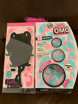 #ad 1 New Sealed LOL Surprise O.M.G. Winter Disco Dollie Fashion Doll amp; Sister $97.97