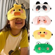 Kids Sleeping Eye Mask Soft Animal Cover Rest Blindfold Shade 3D Women Travel US