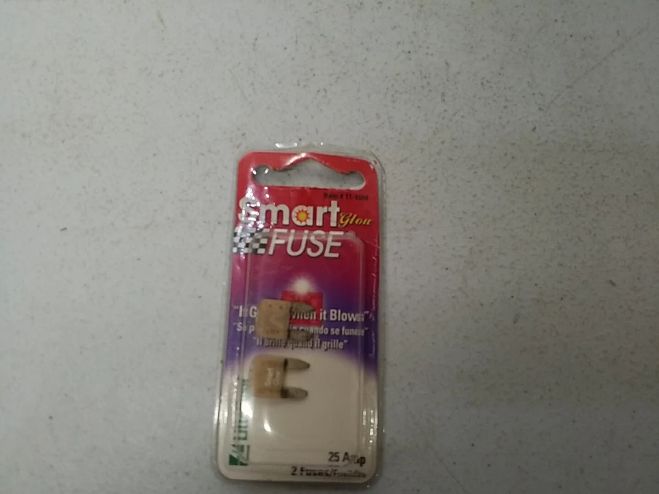 11-1004 Littelfuse ATO SmartGlow 12 Volt DC 25 Amp Fuse ATO ATC White Pack of 2 - Image 2 of 3
