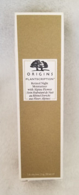 Origins Plantscription Retinol Night Moisturizer Alpine 1 oz/ 30 ml NEW RV$64.00