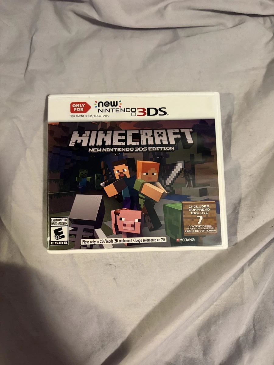 マインクラフト　Minecraft 3DS 海外版 マインクラフト Minecraft 3DS 海外版 Minecraft for New Nintendo 3DS