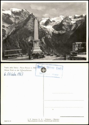 Prad am Stelvio Pass Prato allo Stelvio White Knott Stelvio Pass Road 1963