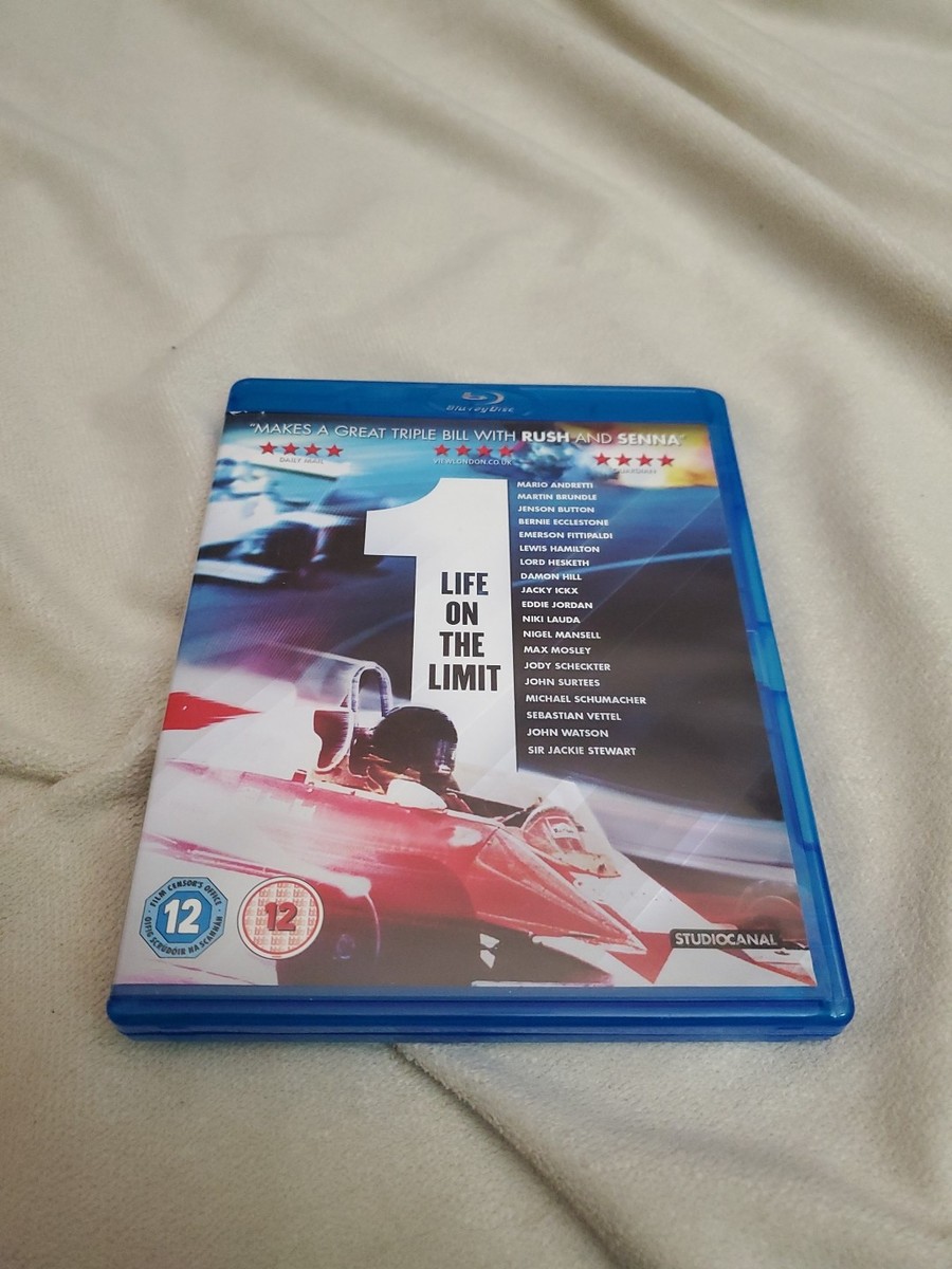 Life On The Limit - Blu-ray - Formula 1 Documentary - Region