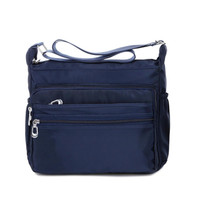 UmhäNgetasche Damen Multifunktional Wasserdicht Nylon Crossbody Tasche Leichte