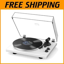 Wireless Bluetooth Turntable Vinyl Player