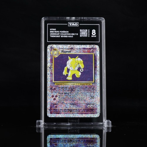 POKEMON HYPNO-REV.FOIL 2002 LEGENDARY COLLECTION #25 TAG 8