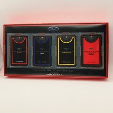 Gift Set Ford Mustang Men Cologne Combo - 4 0.6 Oz Pour Homme Eau De Toilette