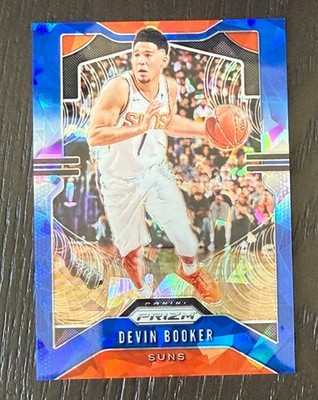 Devin Booker 2019 Panini Prizm #67 Blue Ice /99 Phoenix Suns