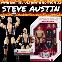 WWE Mattel Ultimate Edition Serie 32 Steve Austin Wrestling Figur Elite Legends